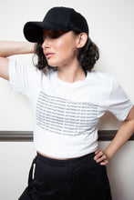 Load image into Gallery viewer, antipattern tech shirt front on model