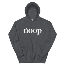 Load image into Gallery viewer, No-op Unisex Hoodie (white font)