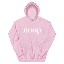 Load image into Gallery viewer, No-op Unisex Hoodie (white font)
