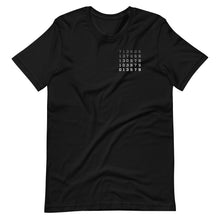 Load image into Gallery viewer, tech shirt bubble sort front view