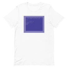 Load image into Gallery viewer, Commodore 64 Boot Up Screen T-Shirt